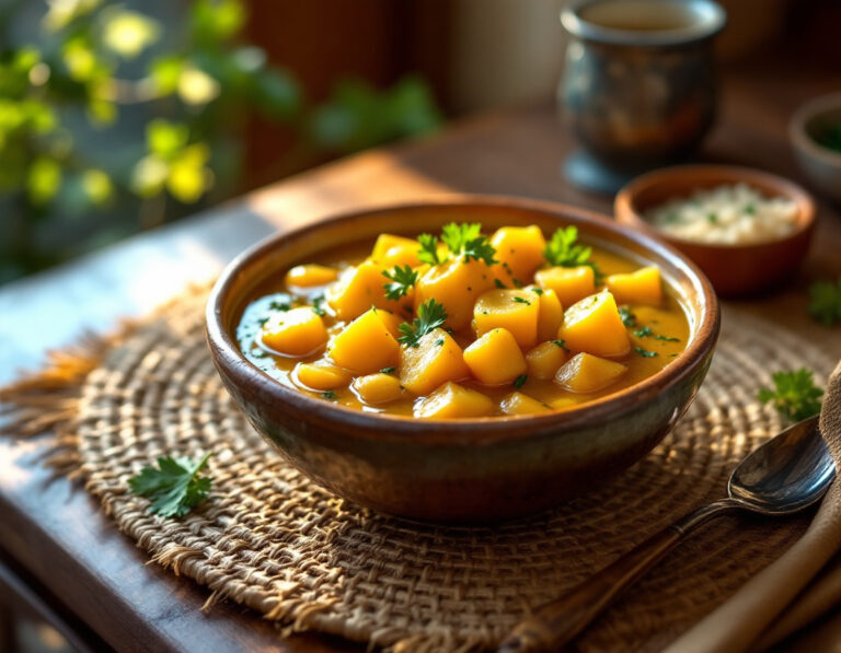 Estofado Egipcio de Patatas – Batatis Yakhneh