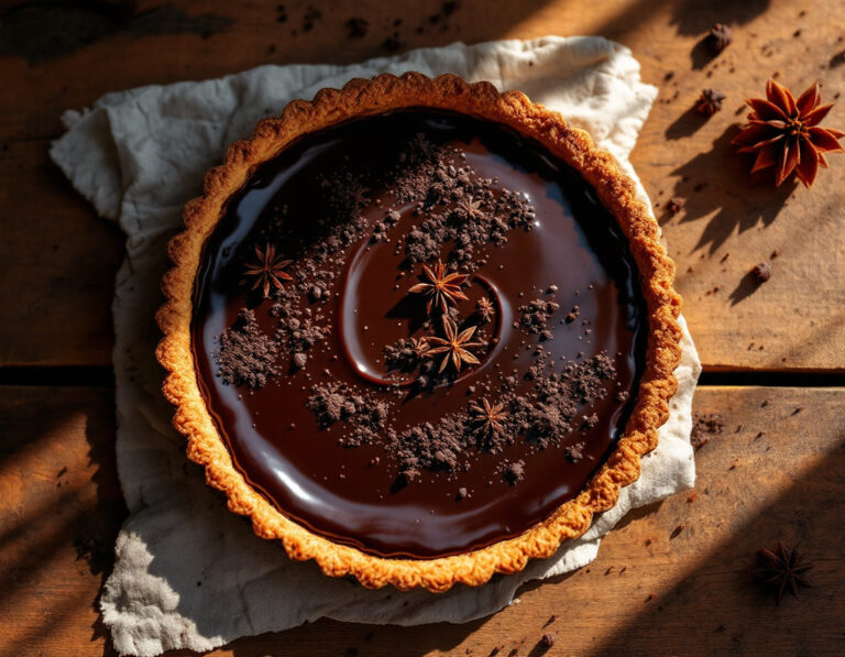Receta de Tarta de Chocolate Etíope con Especias Berbere