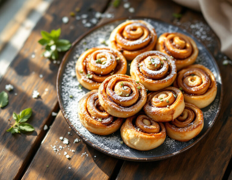 Rollos de Canela Etíopes Estilo Cinnabon – Receta de Dabo Kolo