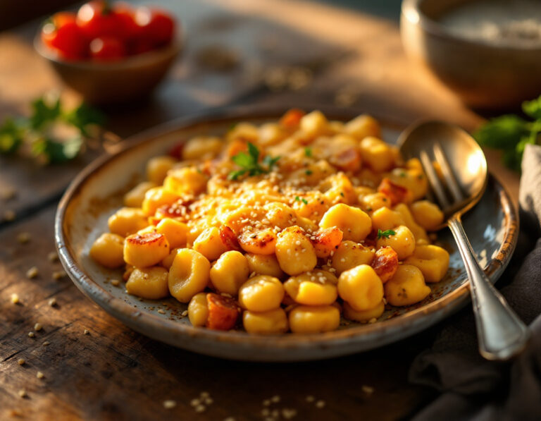 Gratinado Etíope de Ñoquis de Patata con Especias Berbere