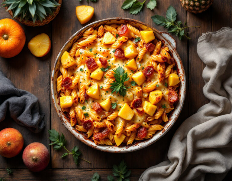 Cazuela de pasta etíope Hawaii con Berbere