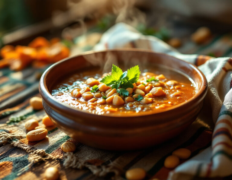 Receta de Sopa Africana | Sopa Cremosa de Cacahuete