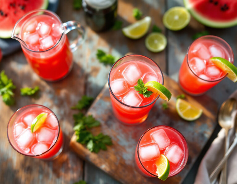 Receta de Agua Fresca – Cómo hacer agua fresca mexicana de sandía