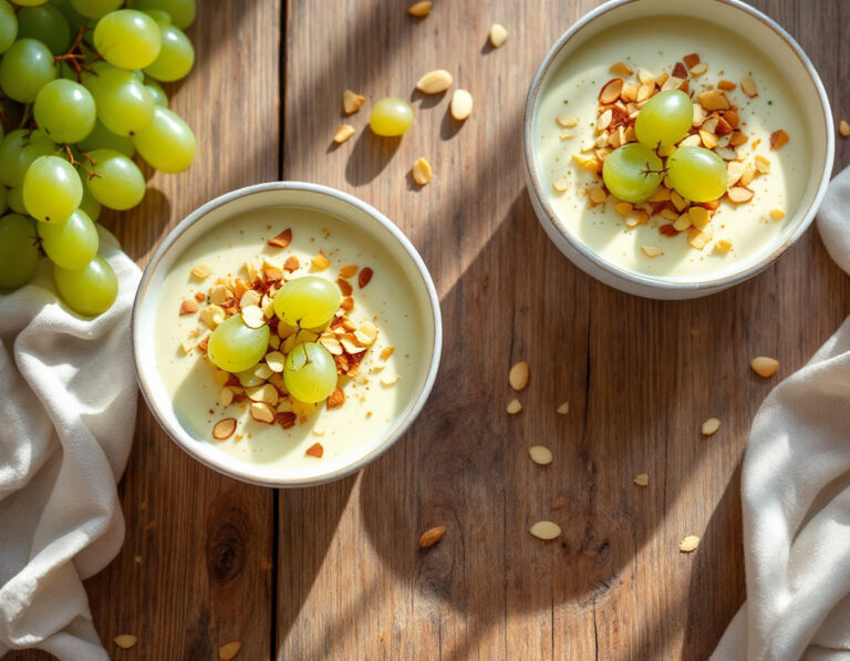 Receta de Ajo Blanco – Gazpacho Blanca Andaluza
