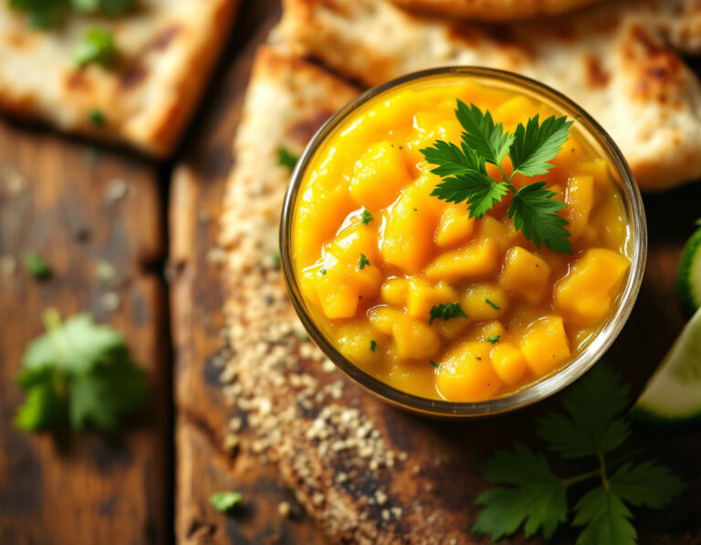 Receta de Amba – Salsa Picante de Mango y Pepino al Estilo Israelí