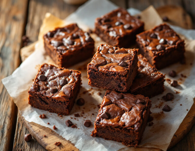 Receta de Brownies Americanos – Jugosos y Chocolatosos