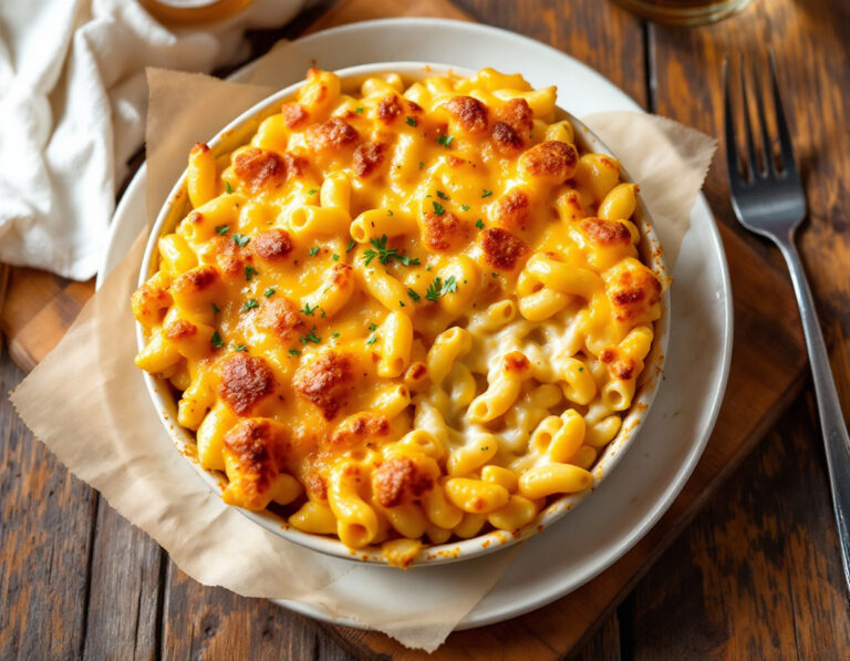 Gratinado Americano de Macarrones – Mac and Cheese