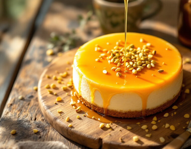 Tarta de Queso Estilo Nueva York con Toque Etíope