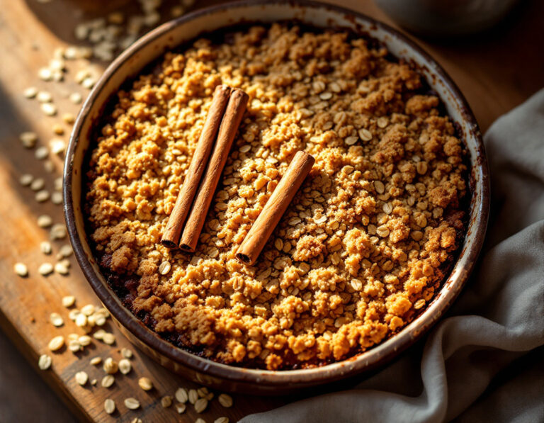 Receta de Apple Crumble – Fácil y Crujiente en 50 Min