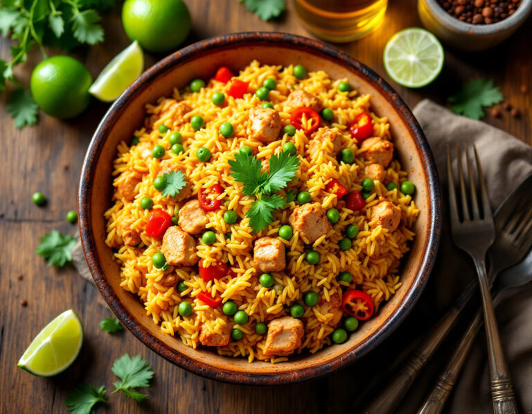 Arroz con Pollo – Pollo con Arroz Mexicano