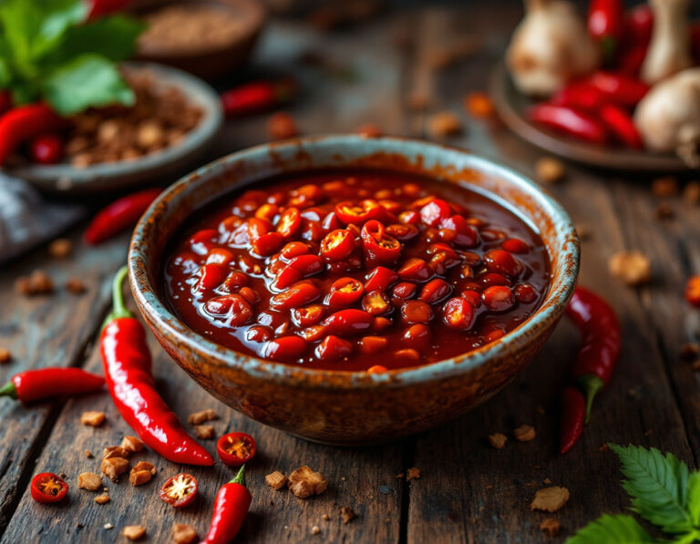 Receta de Salsa Asiática: Sambal Kecap Auténtico de Indonesia