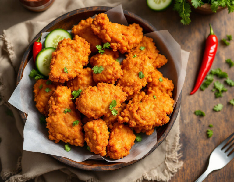 Receta de Ayam Goreng – Pollo indonesio crujiente
