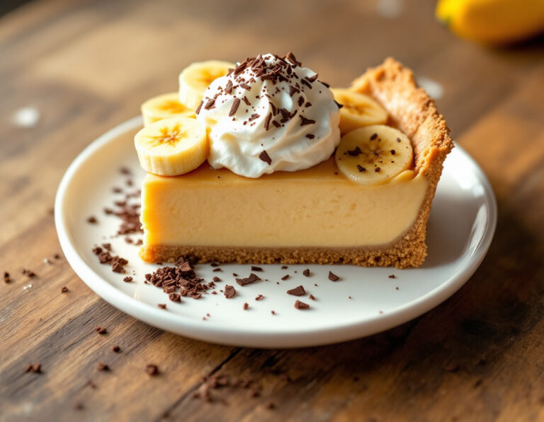 Receta de Banoffee Pie – Cremoso Postre de Ensueño Hecho en Casa (Vegano)