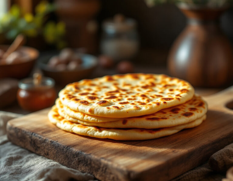 Receta de Bazlama – Cómo hacer pan plano turco casero