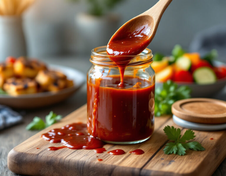 Receta de Salsa BBQ – Salsa para Barbacoa Casera en 20 Min (Vegana)