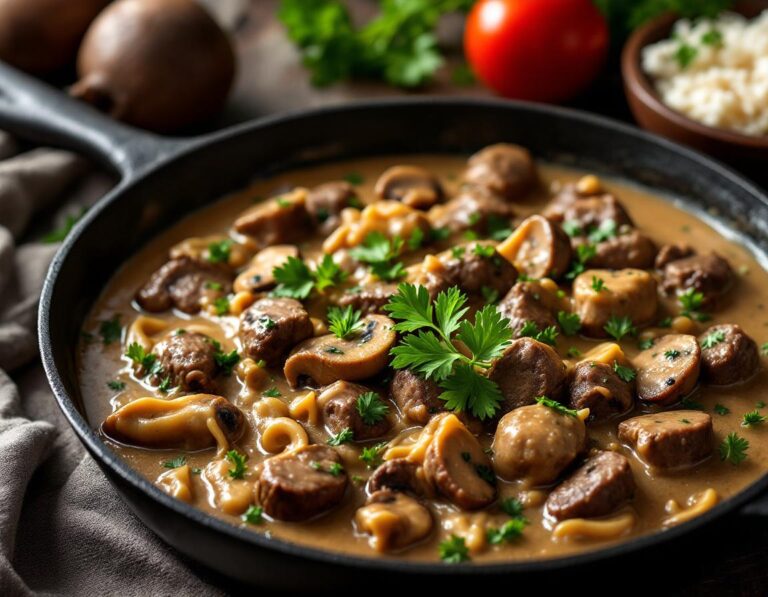 Beef Stroganoff Recipe - Classic Russian in 50 Min