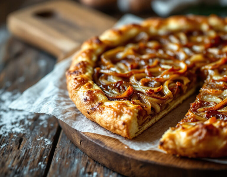 Receta de Zibelechueche Bernesa – Tarta Tradicional de Cebolla Suiza
