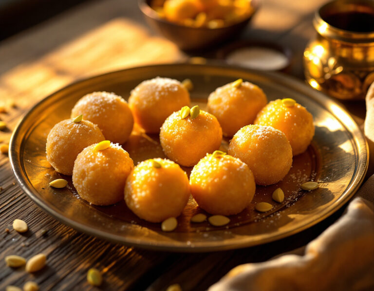 Besan Laddu Recipe – Indian Chickpea Flour Sweets