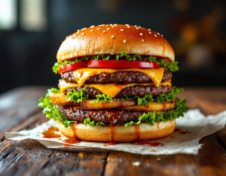 Receta Big Kahuna Burger – XXL Burger como en Pulp Fiction