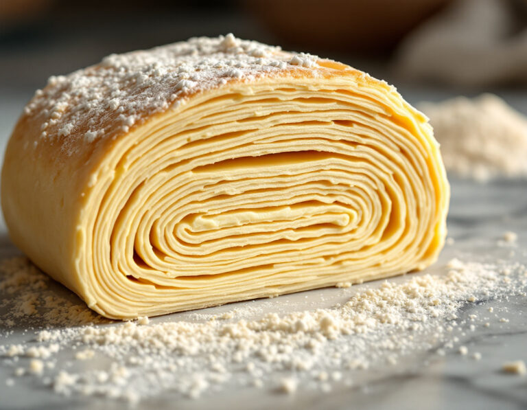 Blätterteig Rezept - Selbstgemacht in 6 einfachen Schritten (Glutenfrei)