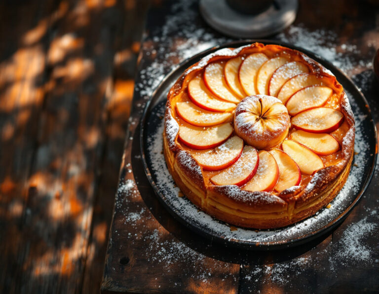 Receta de Bolo de Maçã – Pastel Brasileño de Manzana