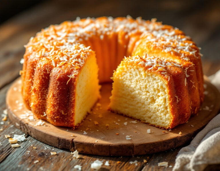 Bolo Xodó – Receta de Bizcocho Brasileño de Coco