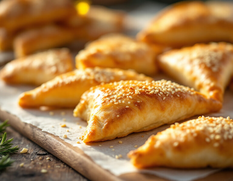 Borekas con Queso – Empanadas de Hojaldre Israelíes