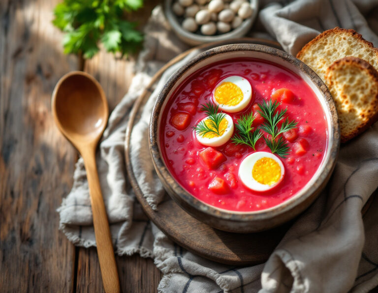 Receta de Botwinka – Sopa Polaca de Remolacha
