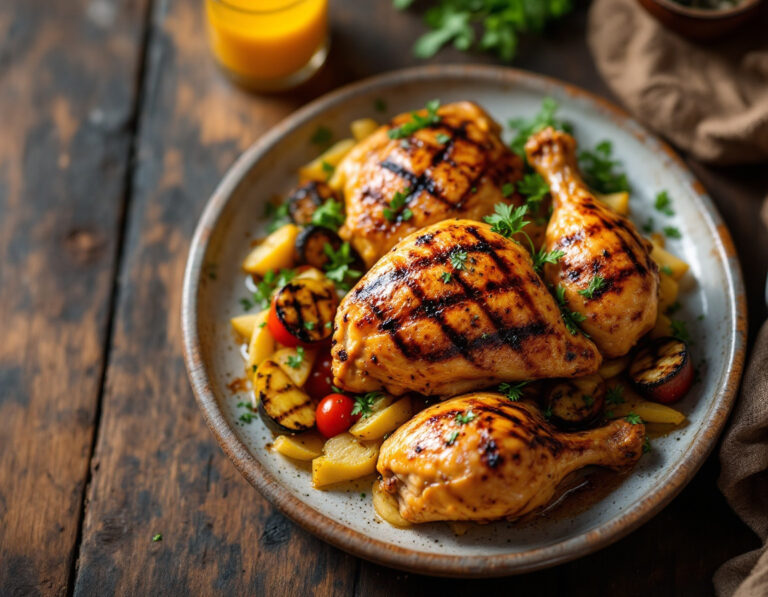 Brasilianisches Hähnchenrezept - Frango Grelhado Tempero