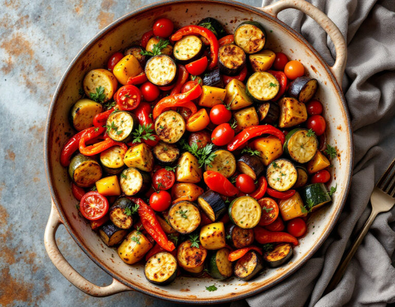 Receta de Briam – Verduras al Horno Griegas Tradicionales