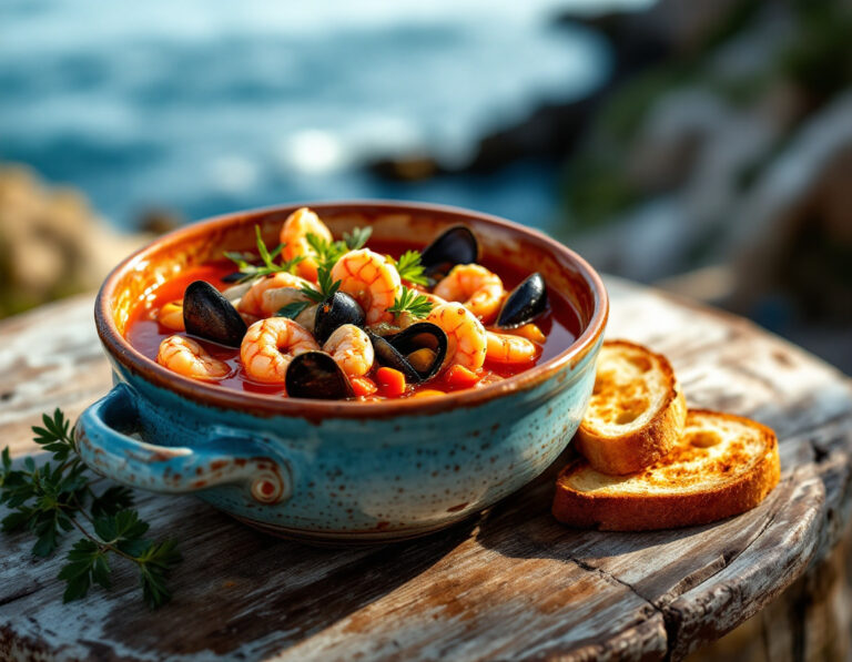 Receta de Brodetto – Sopa de Pescado Adriática Italiana