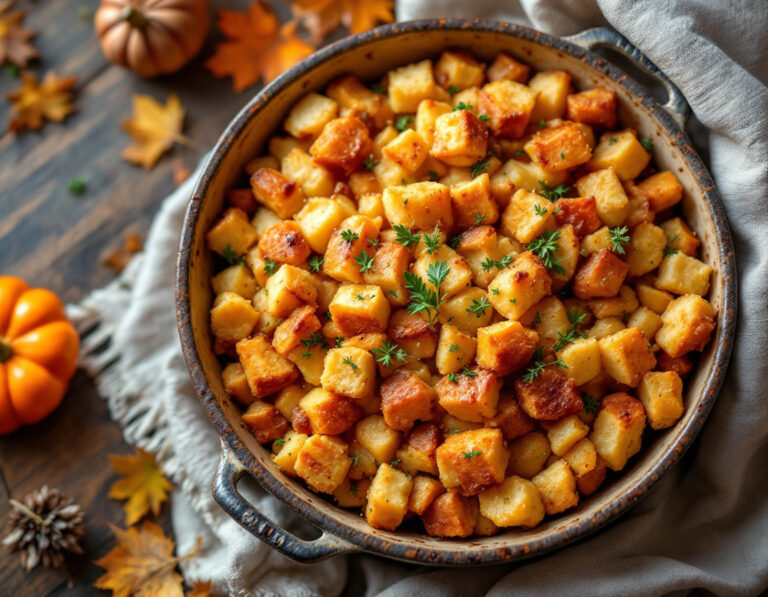 Classic Bread Stuffing for Poultry Recipe - Thanksgiving