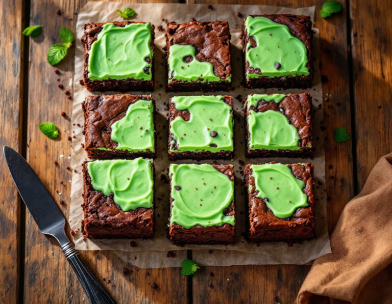 Mint Fudge Brownies Recipe – British Fudge Brownies