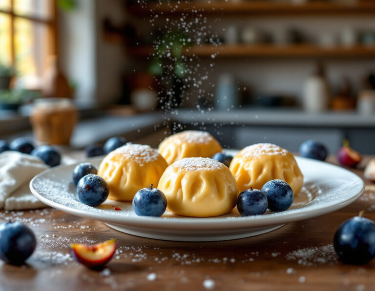 Receta de Buchteln – Bollos de levadura austriacos con ciruelas