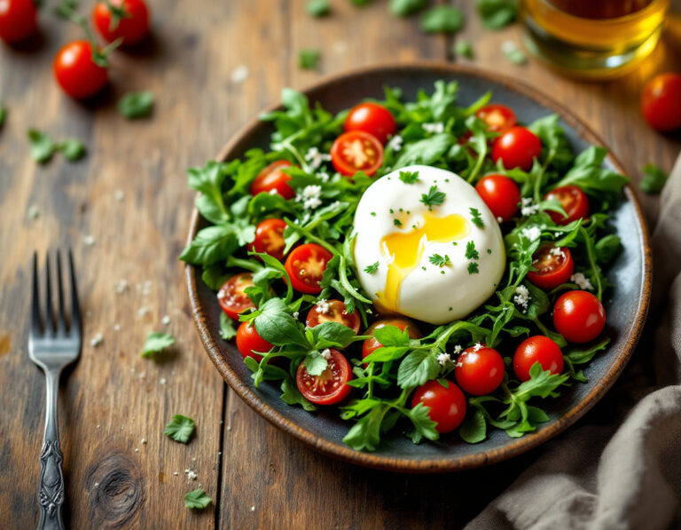Ensalada de Burrata – Ensalada Italiana de Verano