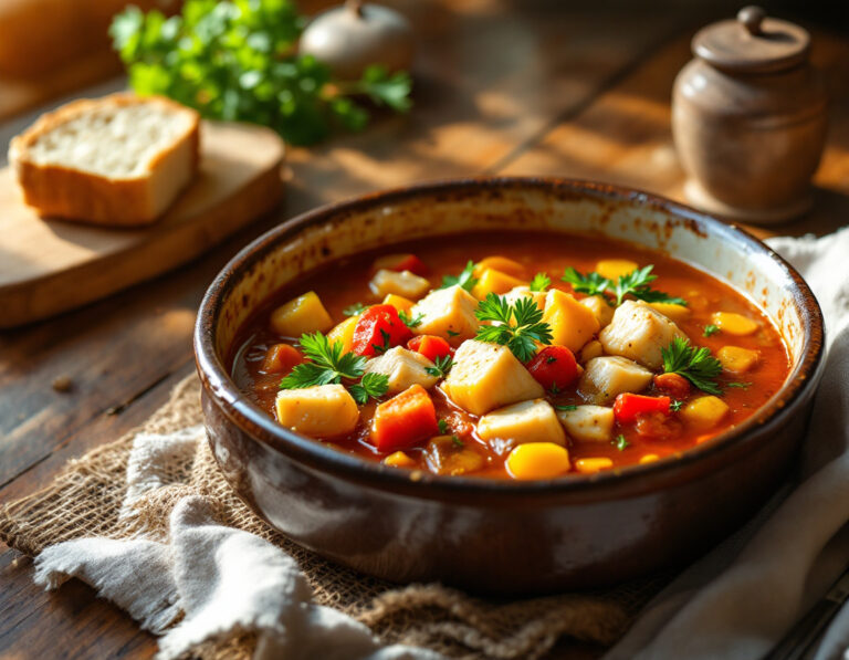 Caldeirada de Peixe – Guiso Portugués de Pescado