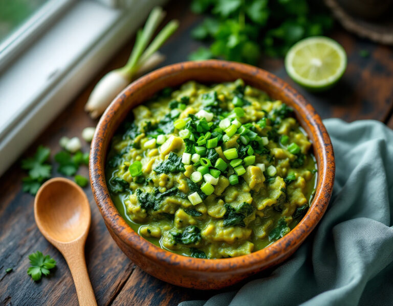Authentisches Callaloo Rezept - Karibischer Gemüseeintopf