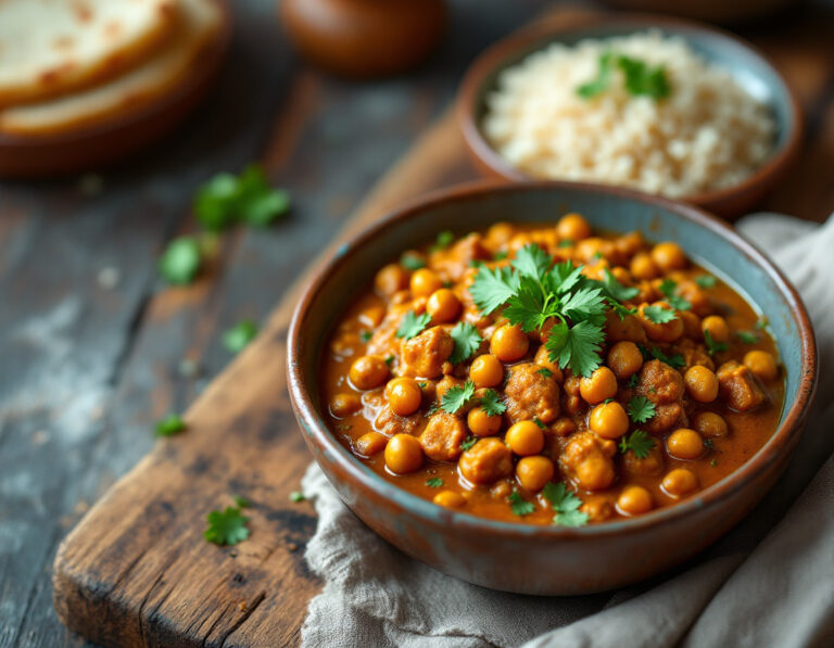 Receta de Chana Masala – Auténtico curry indio de garbanzos