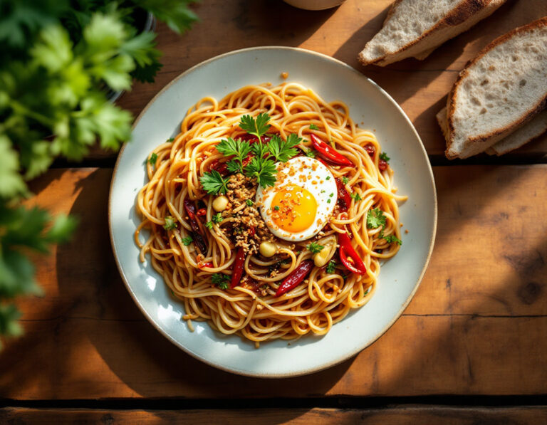 Char Kway Teow – Auténtico salteado malayo de fideos de arroz