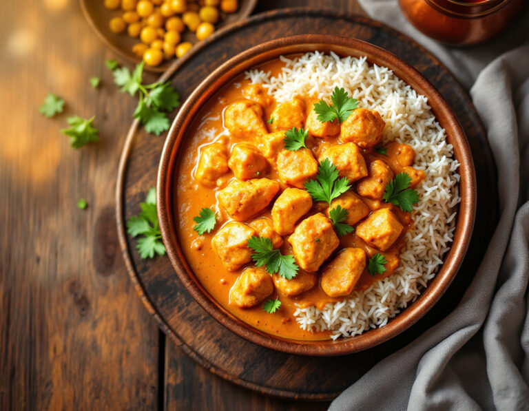 Receta de Curry de Pollo Indio – Auténtico Butter Chicken