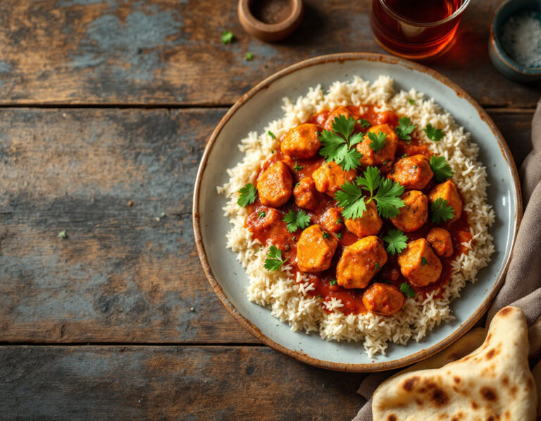 Receta de Chicken Tikka Masala – Auténtico Indio