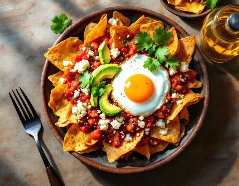 Authentisches Chilaquiles Rezept - Mexikanisches Frühstück