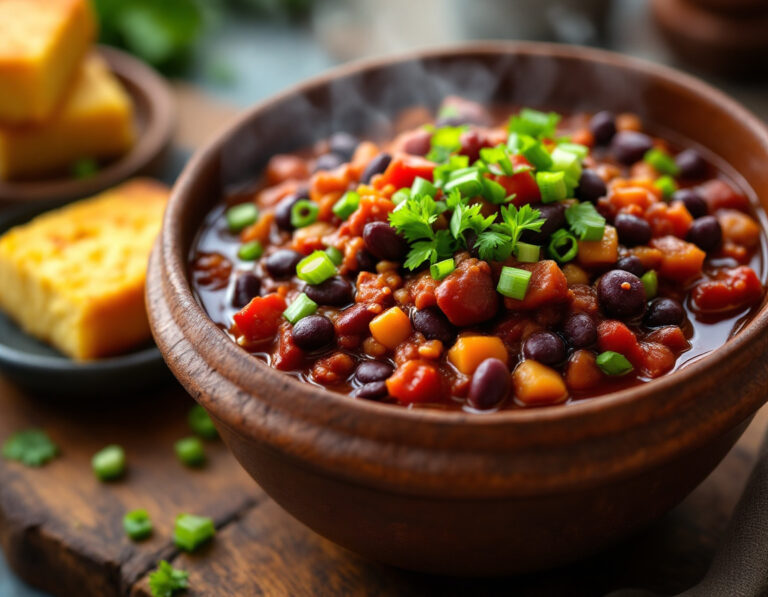 Chili con Carne – Receta Original de Texas (Vegana)