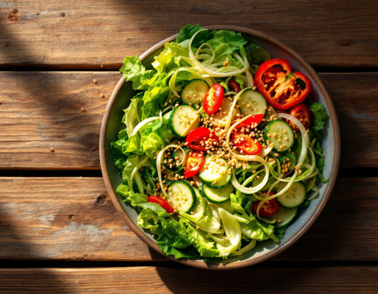 Ensalada China – Crujiente y Fresca al Estilo Asiático
