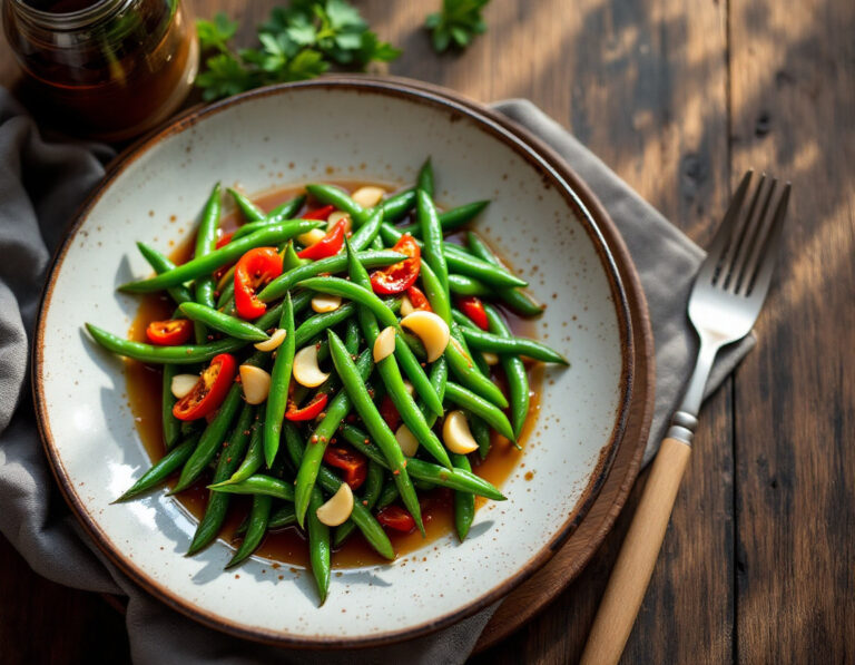 Receta china de judías verdes – Auténtica y fácil