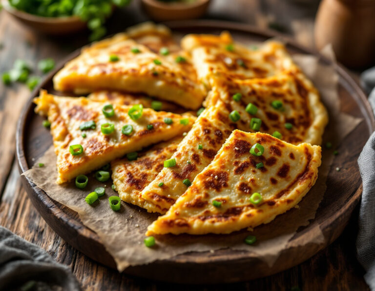 Chinese Scallion Pancakes Recipe - Authentic Cong You Bing