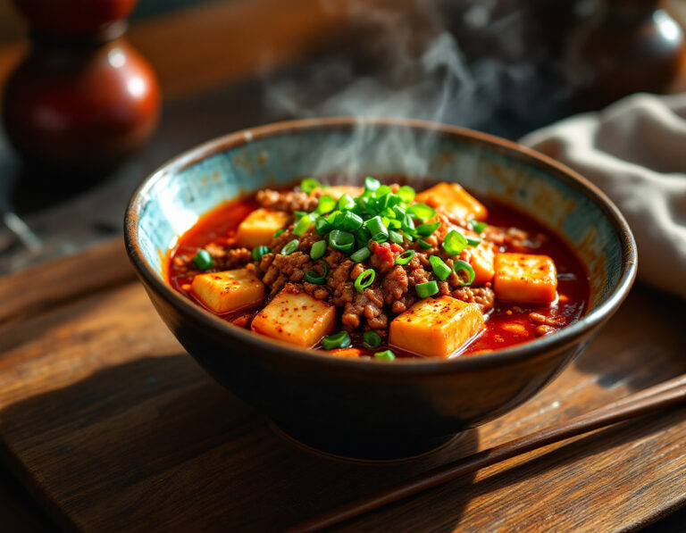 Receta china de carne picada – Mapo Tofu auténtico