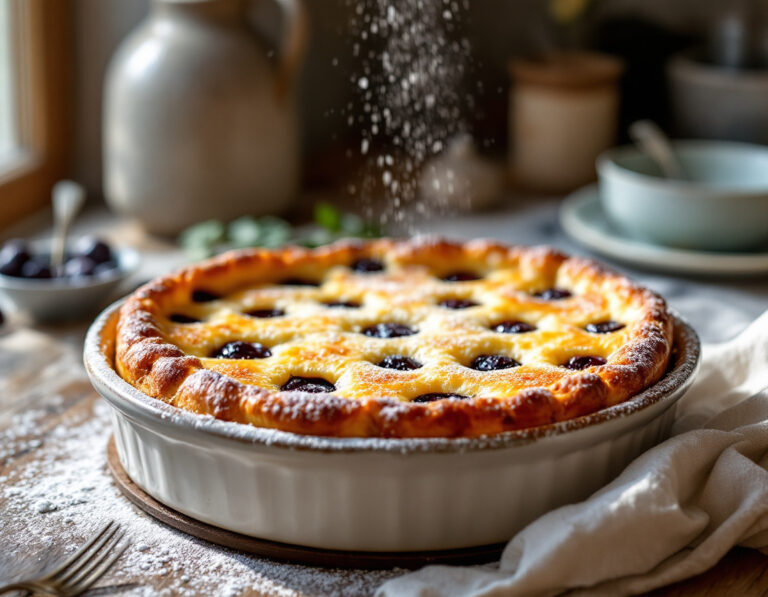 Receta de Clafoutis – El pastel francés de cerezas hecho fácil