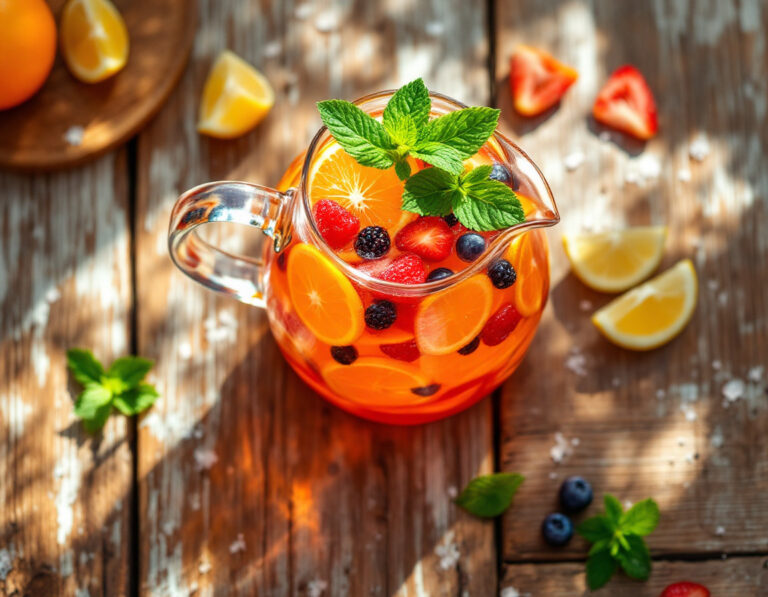 Receta de Clericó – Punch de Vino con Frutas Refrescante