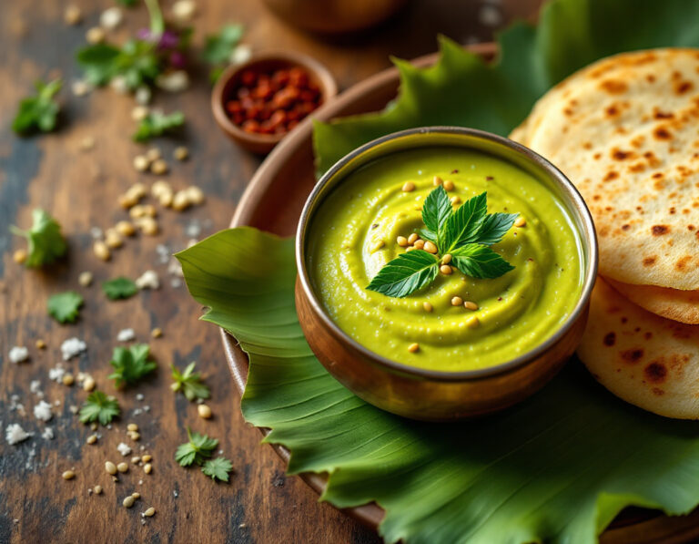 Receta de Chutney de Coco – Chutney Indio de Coco